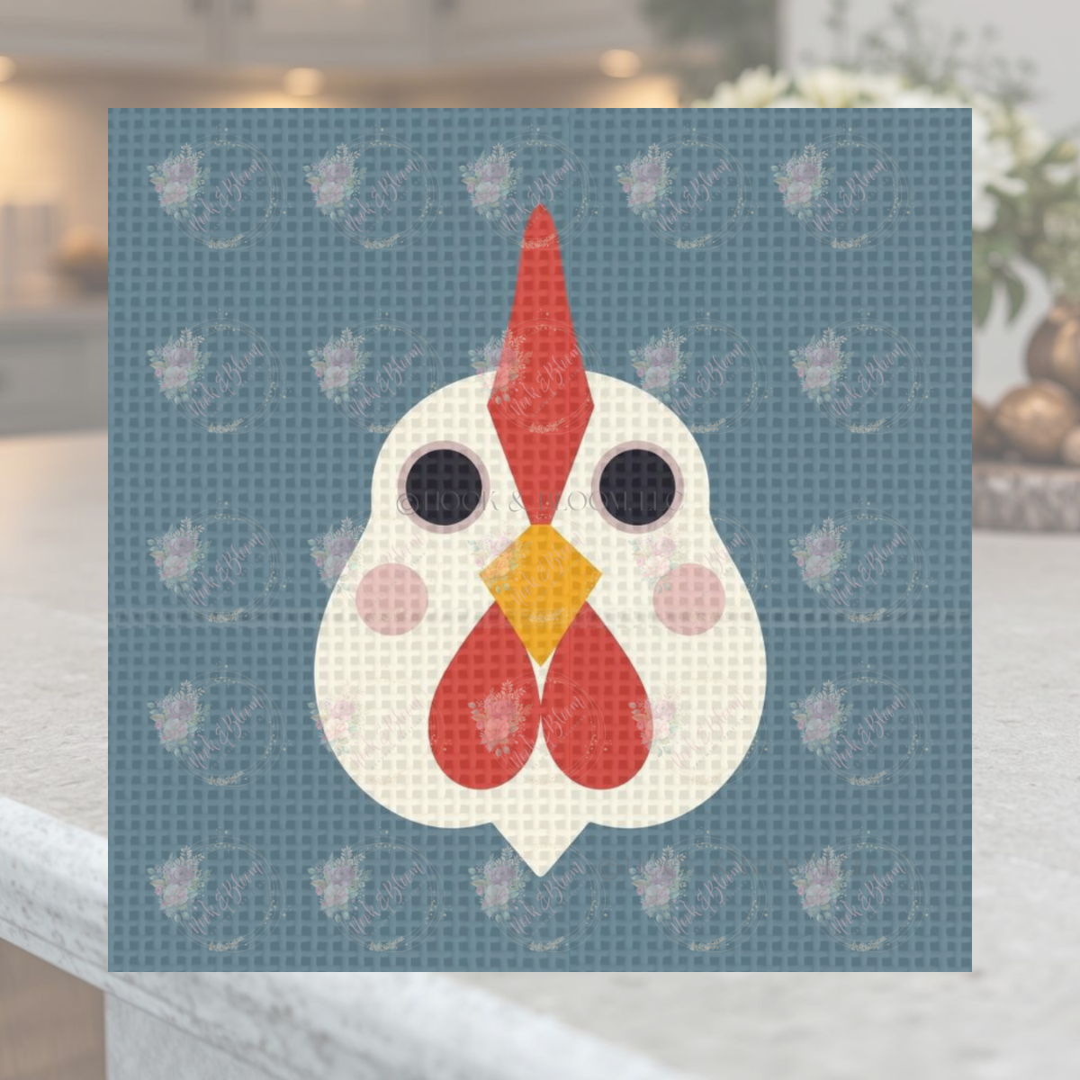 Penny the Chicken 4x4 square