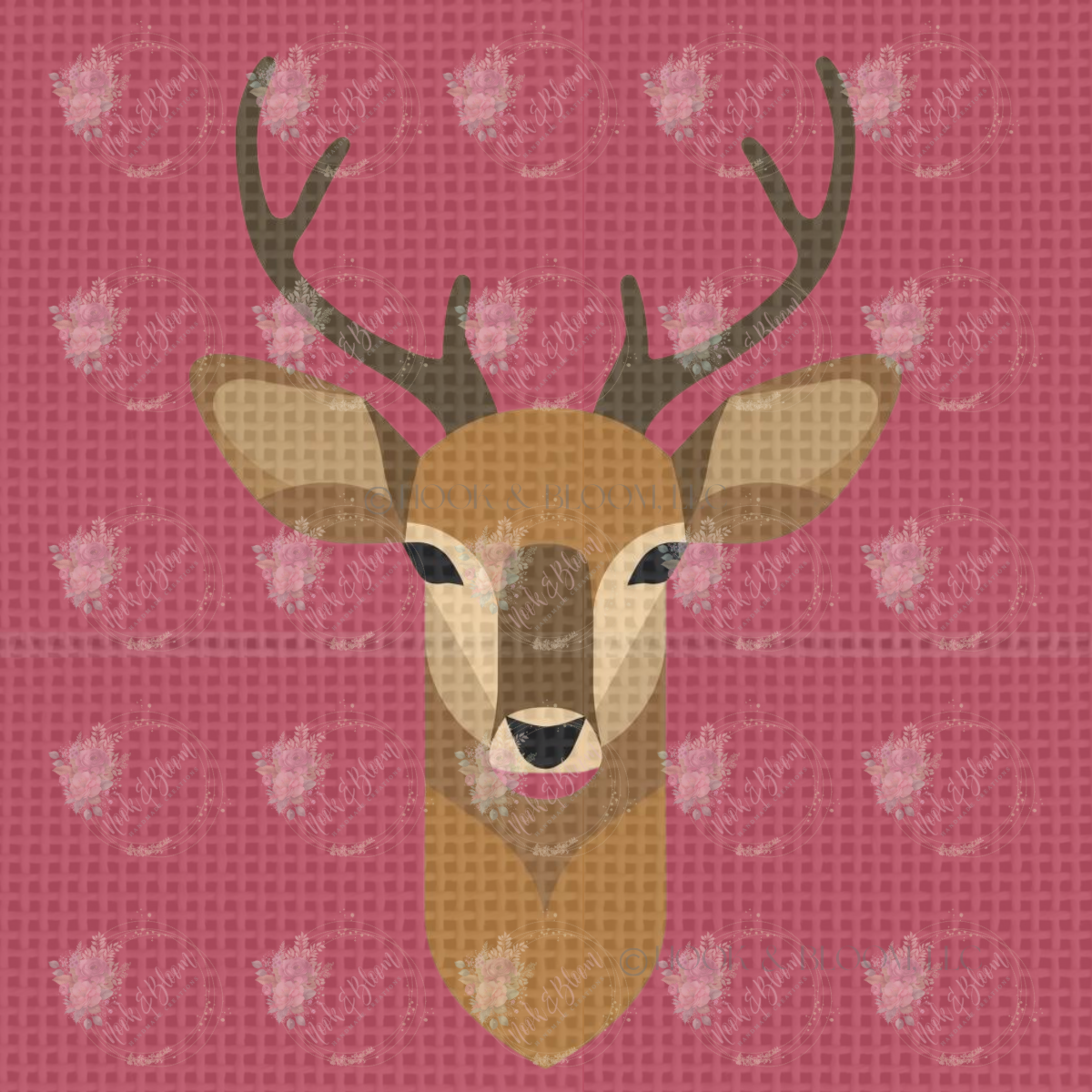 Buckley the Deer4x4 square