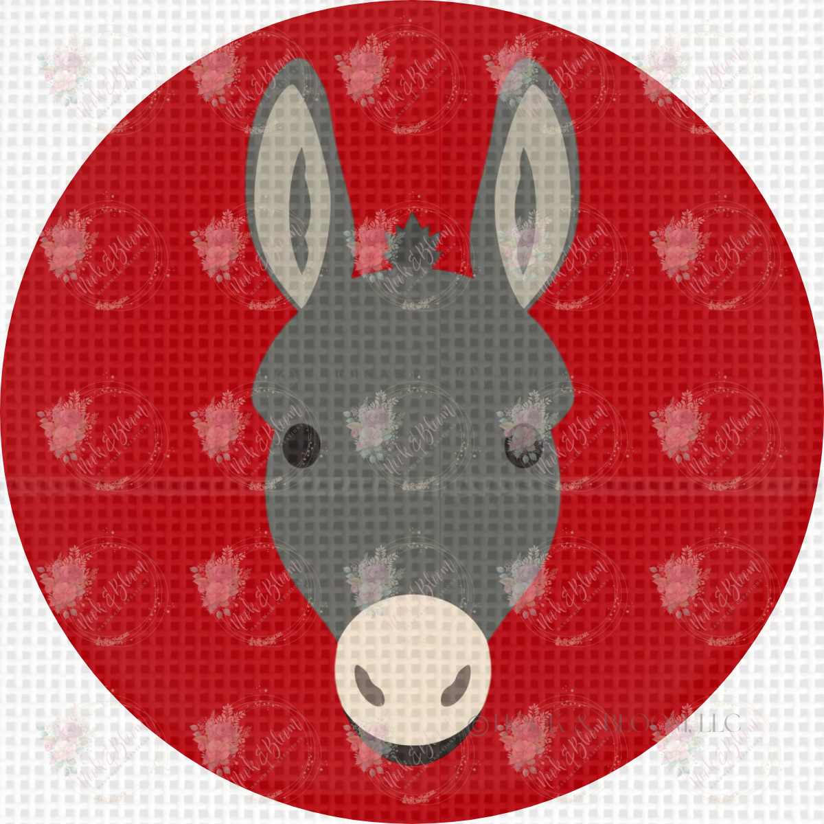 Oliver the Donkey 4x4 round