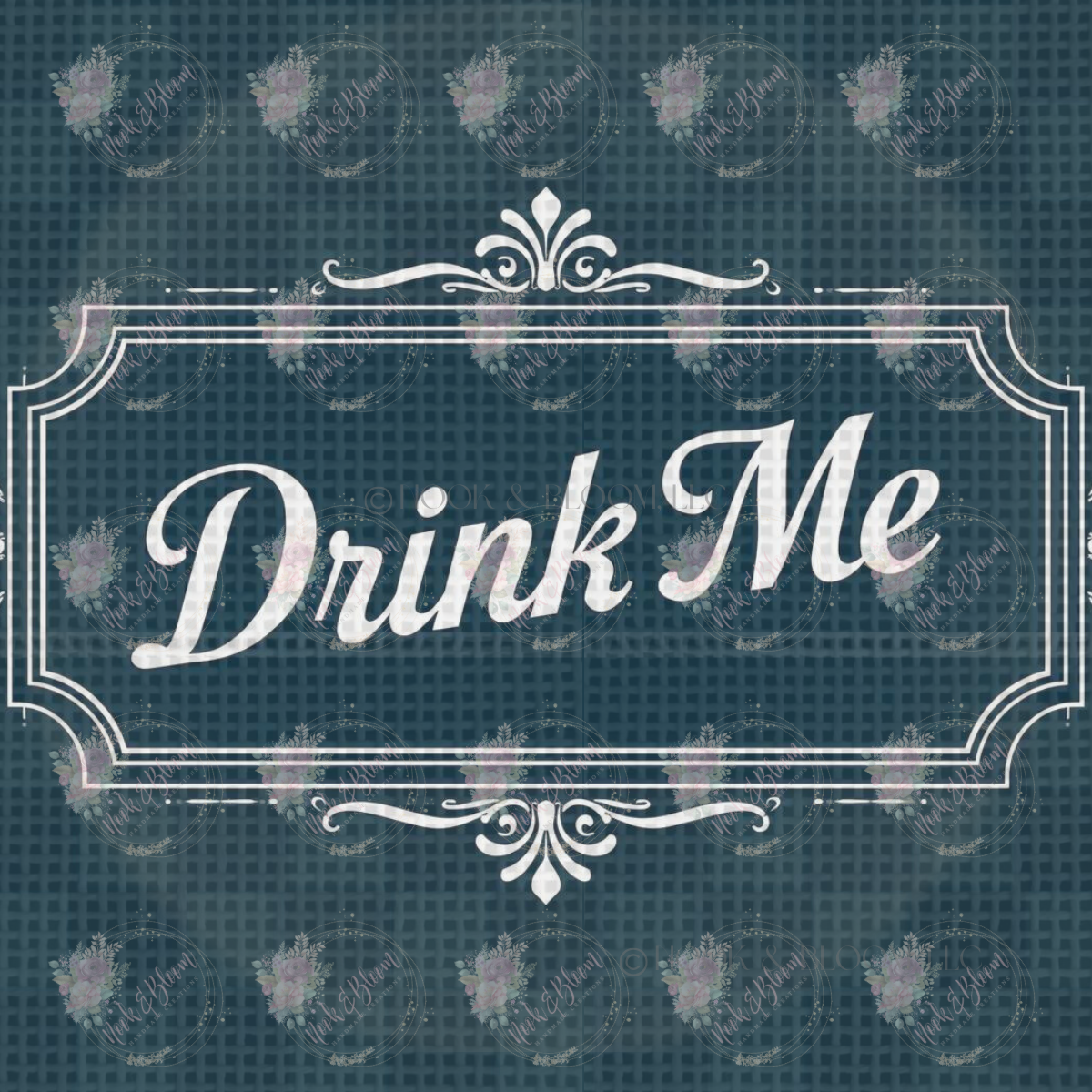 Drink Me 4x4 square