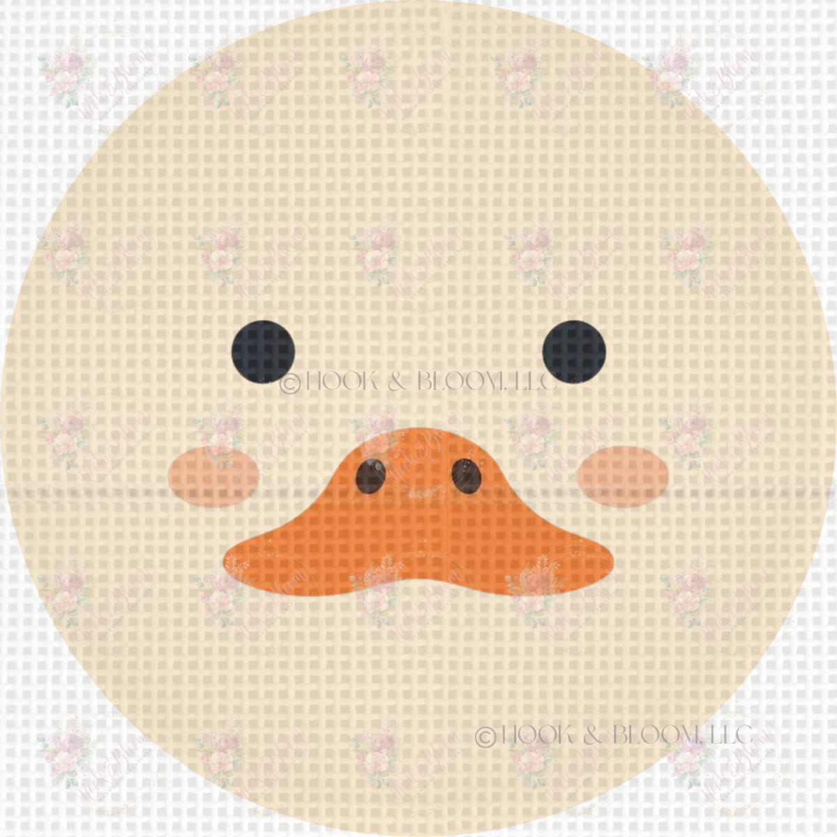 Lloyd the Duck 4x4 round