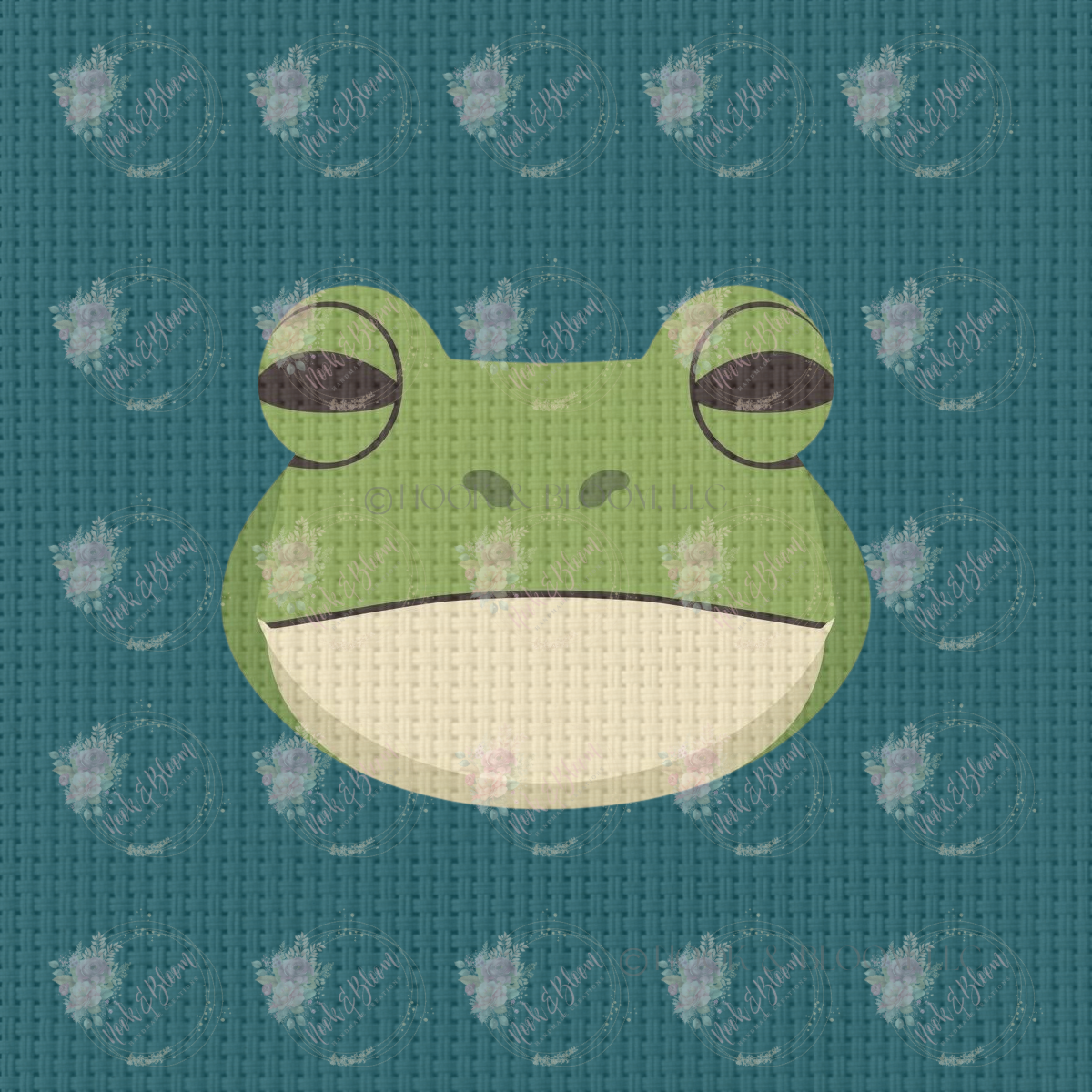 Fergus the Frog 4x4 square