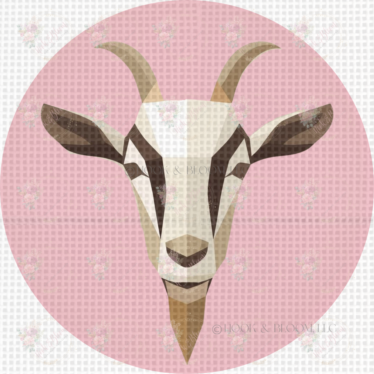 Ruth the Goat 4x4 round