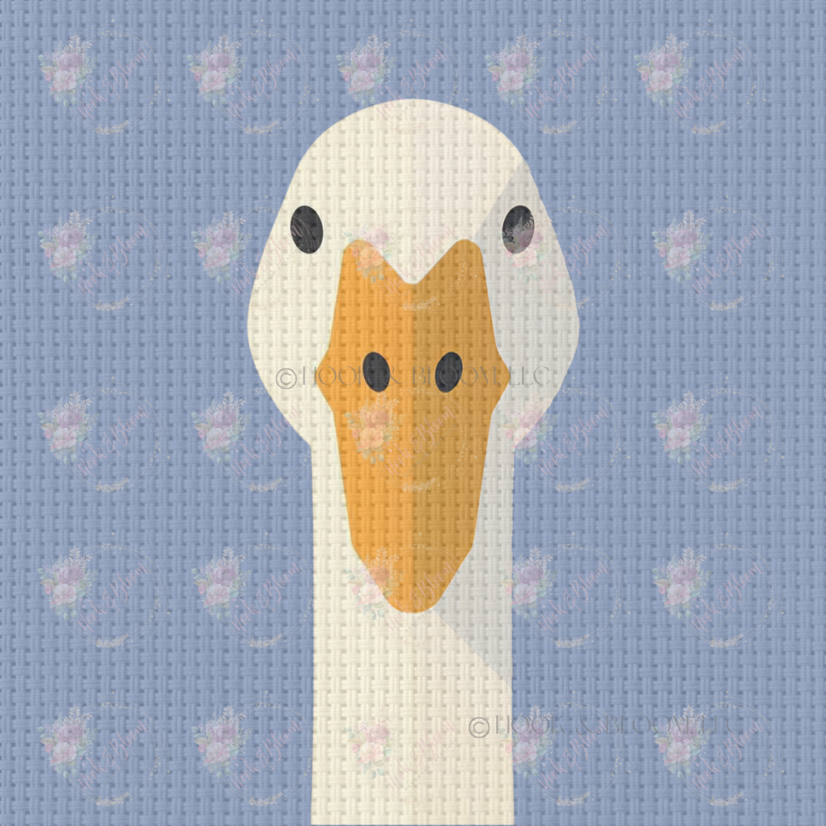 Greta the Goose 4x4 square