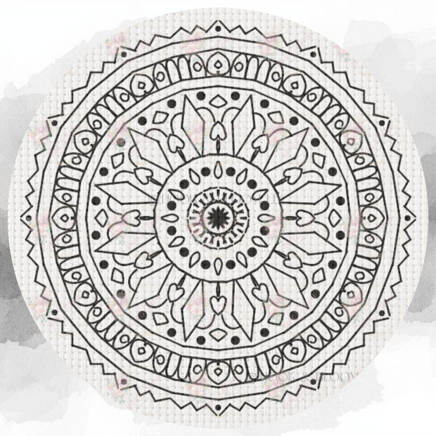 Mandala 1 4x4 round