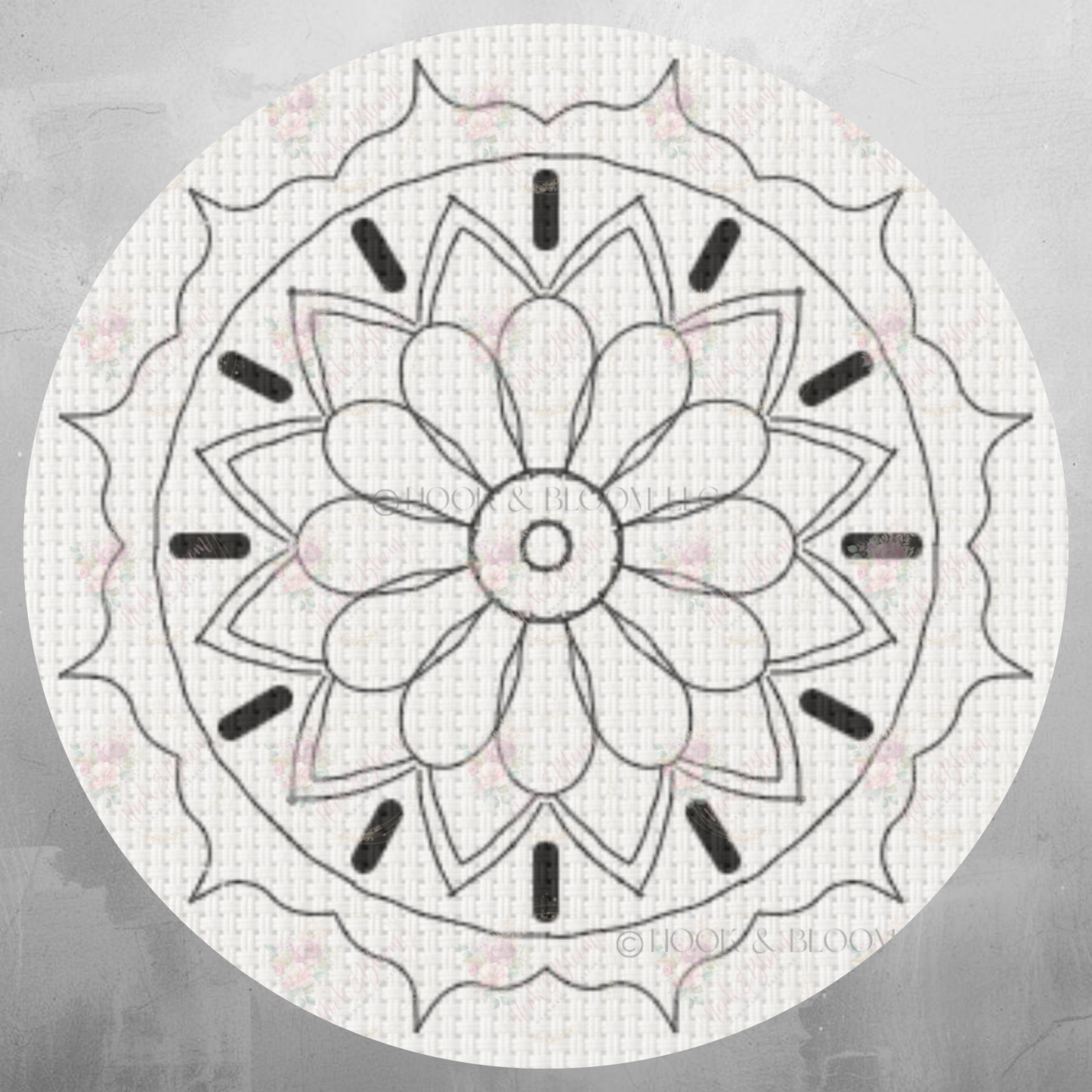 Mandala 3 4x4 round