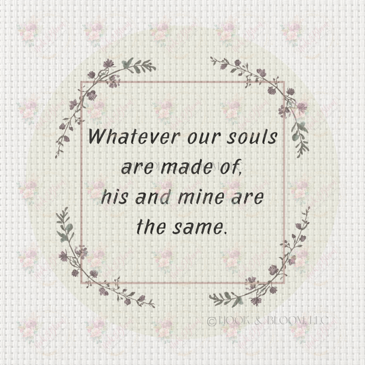 Wuthering Heights 4x4 round