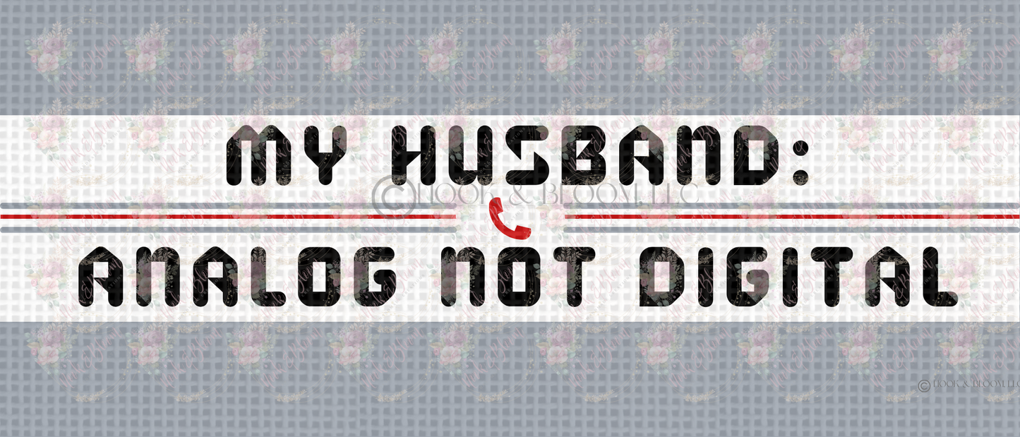 Analog not Digital 7x3