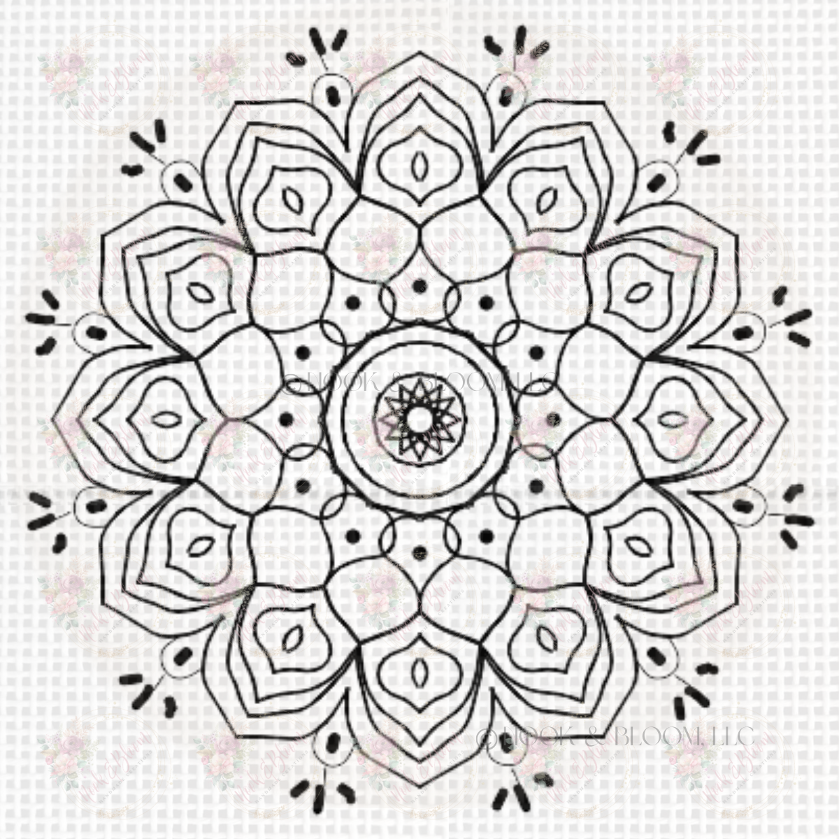 Mandala 2 4x4 round
