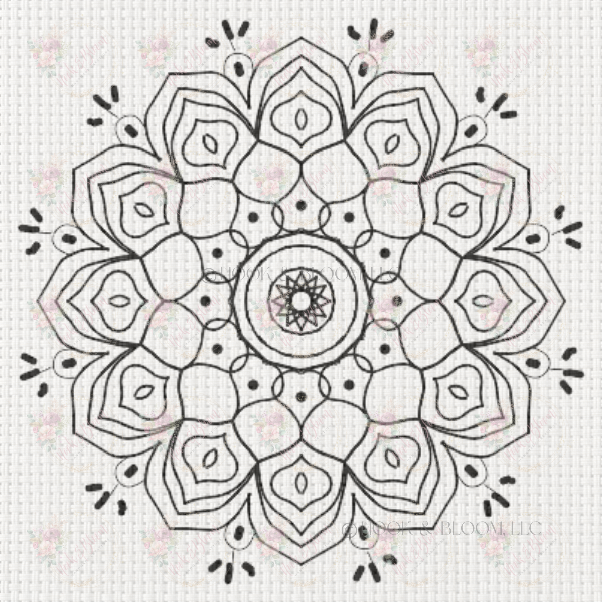 Mandala 2 4x4 round