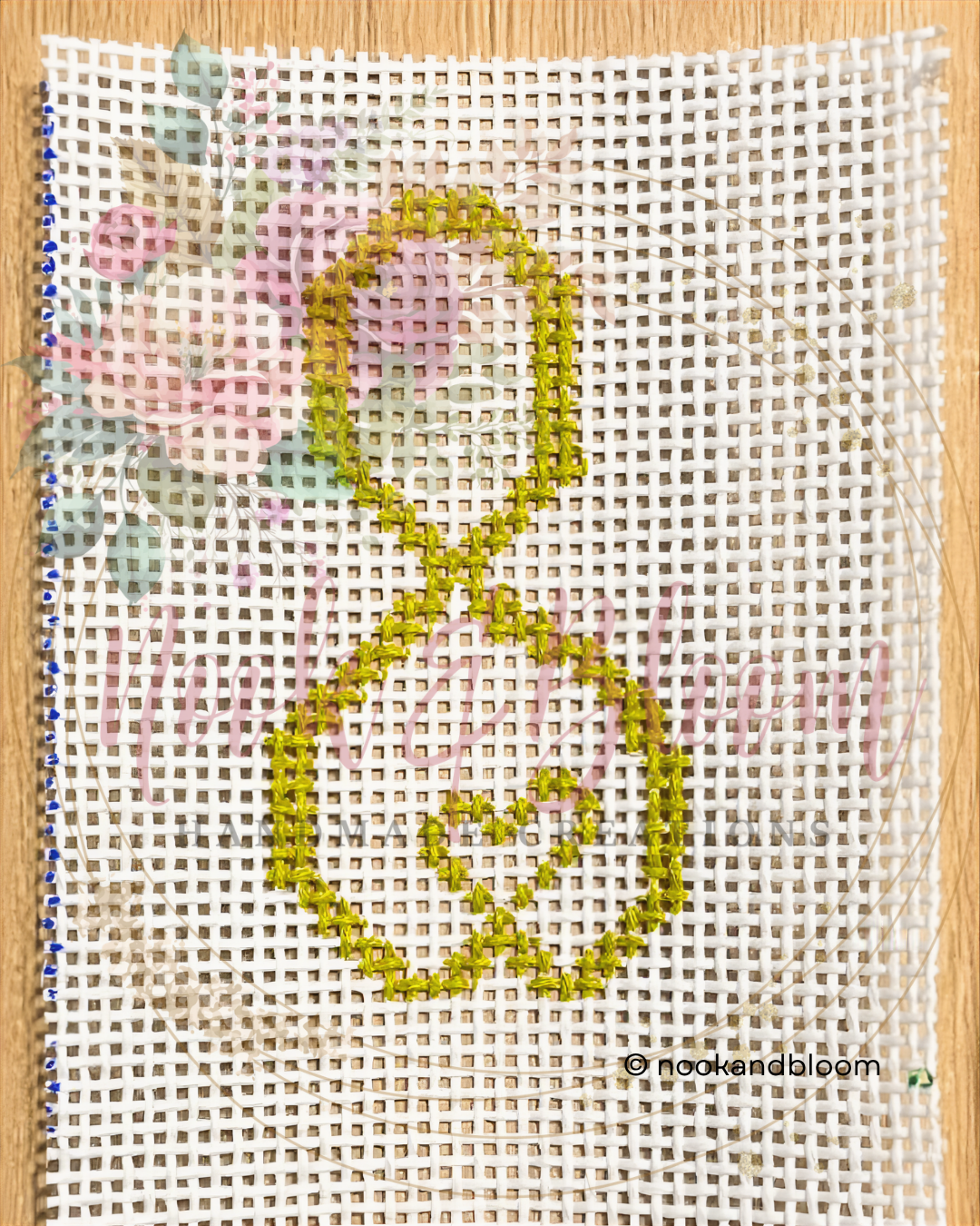 Golden Bond Needlepoint Chart - Digital Download