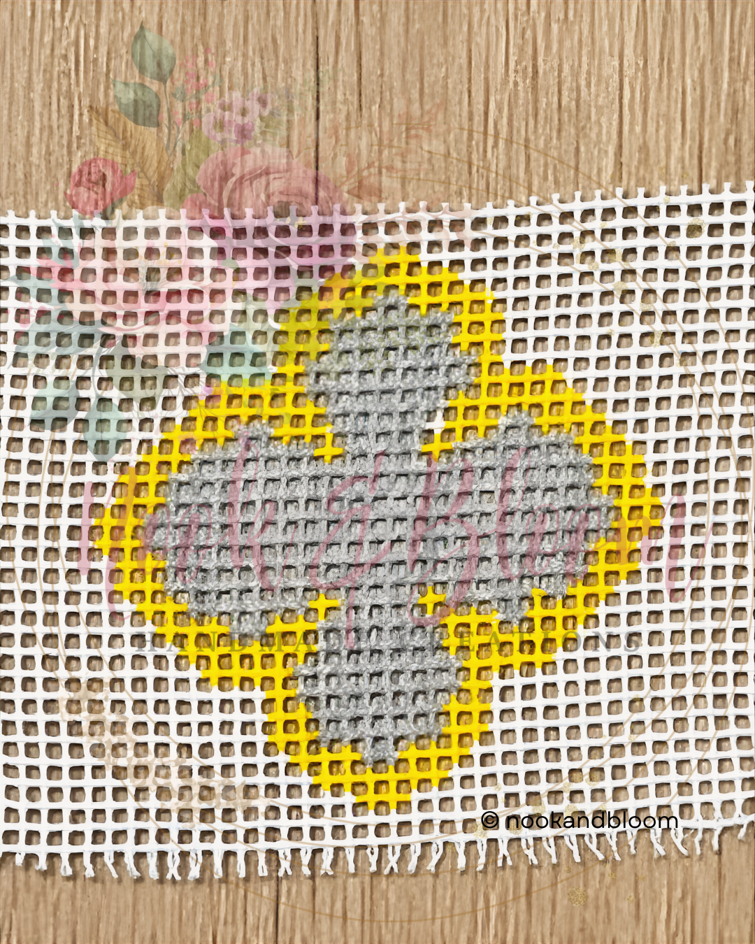 Quatrefoil Needlepoint Chart - Digital Download