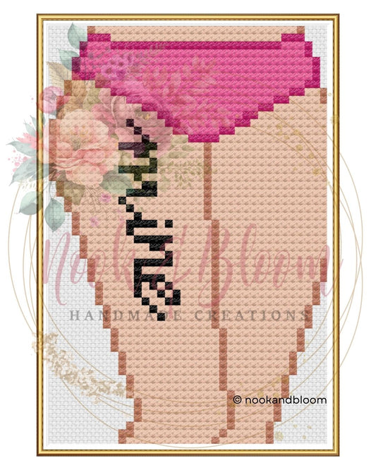 Upper Thigh | Taylor Swift Collection | 18-Mesh Needlepoint PDF Chart