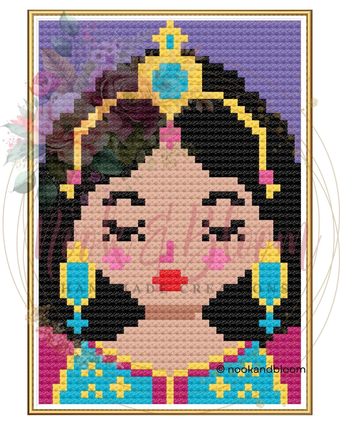 Arabella | The Yuletide Set | 18-Mesh Needlepoint PDF Chart