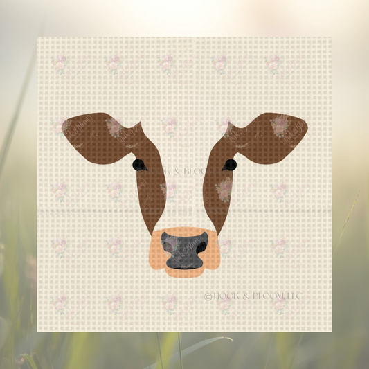 Daisy the Cow 4x4 square