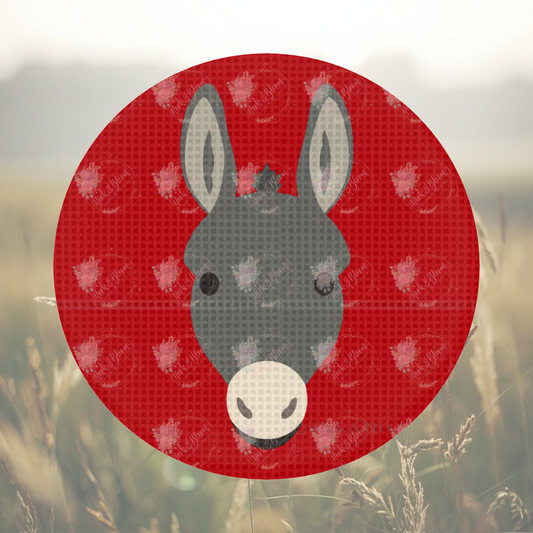 Oliver the Donkey 4x4 round