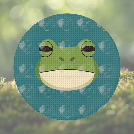 Fergus the Frog 4x4 round
