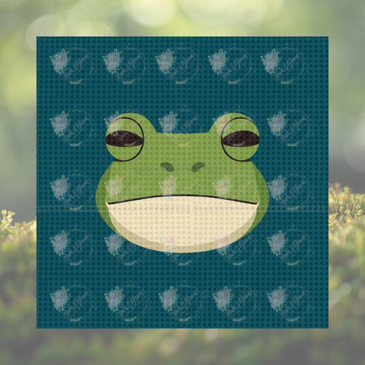Fergus the Frog 4x4 square