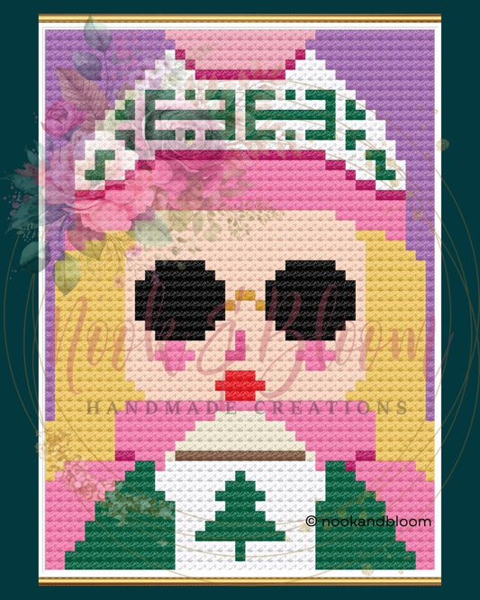 Gigi | The December Club | 18-Mesh Needlepoint PDF Chart