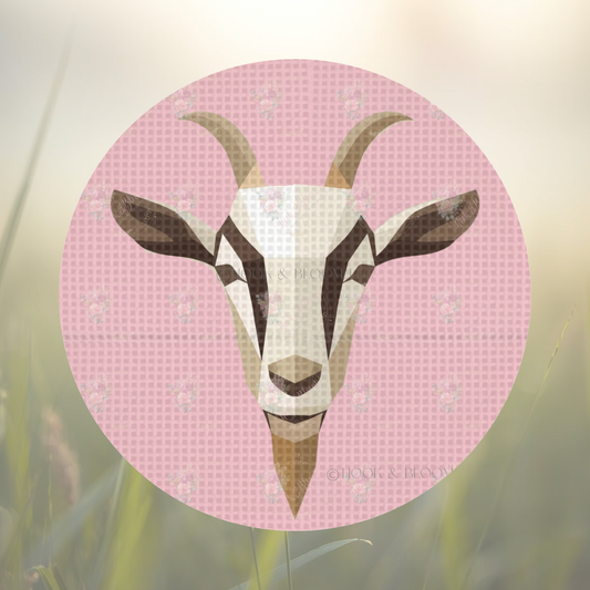Ruth the Goat 4x4 round