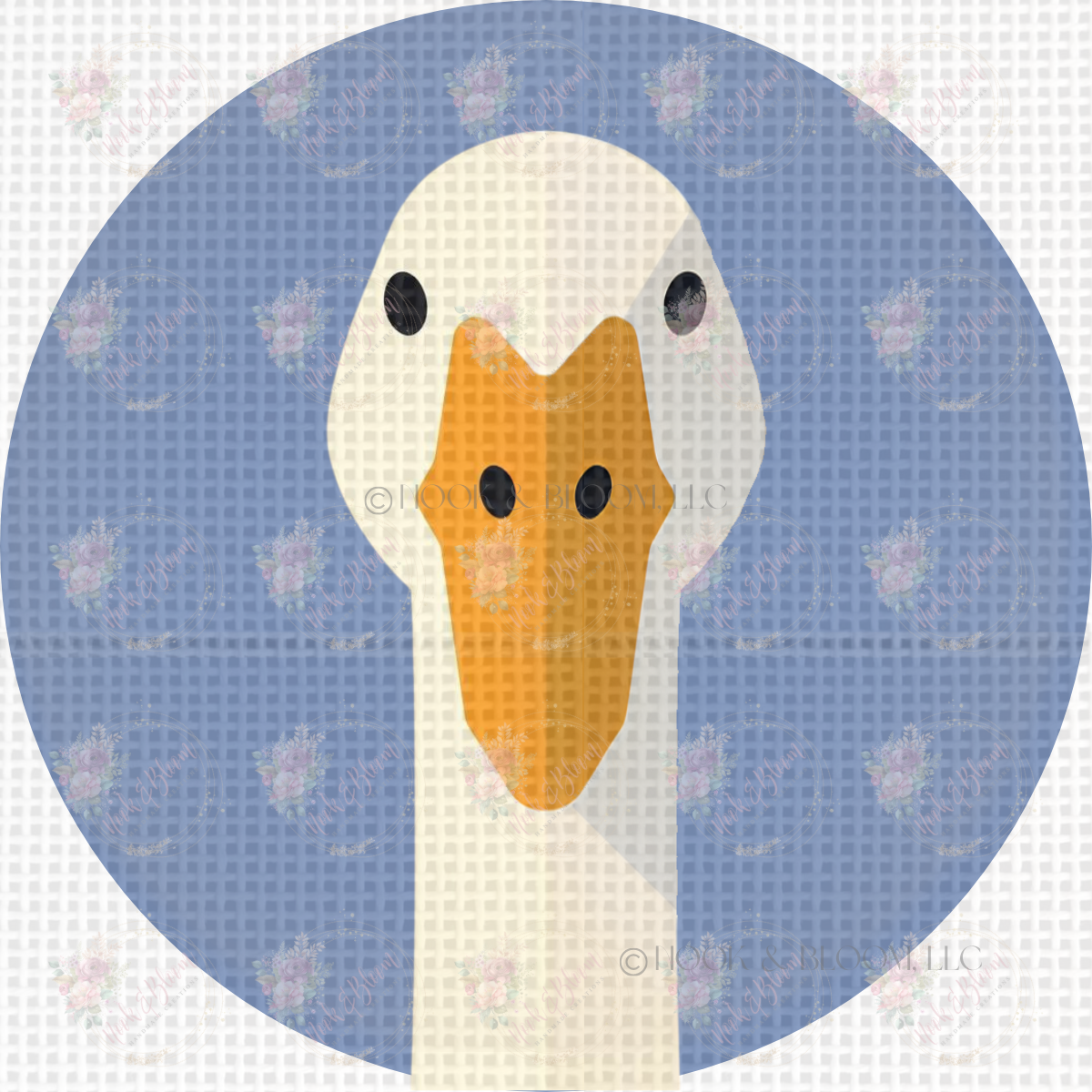 Greta the Goose 4x4 round