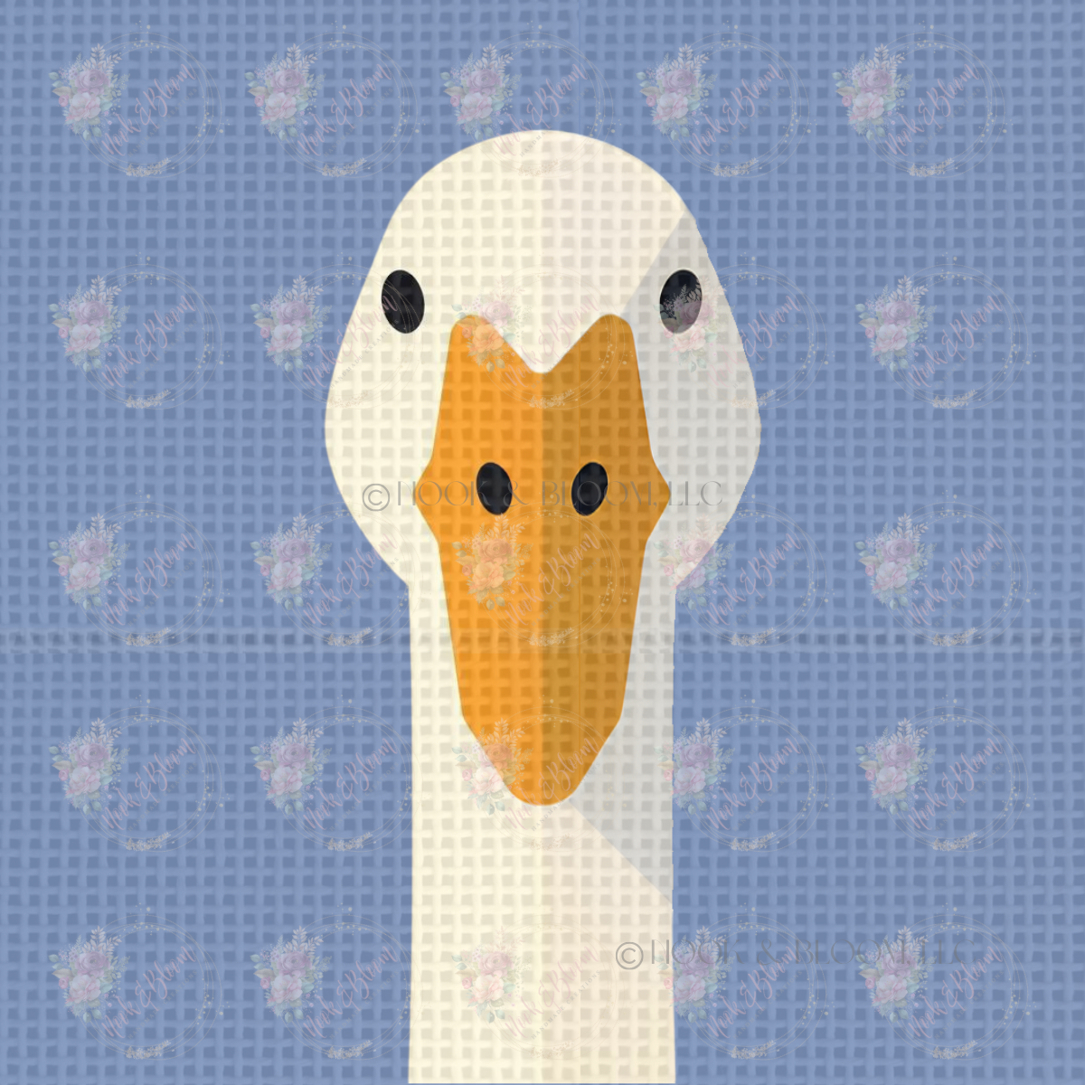 Greta the Goose 4x4 square