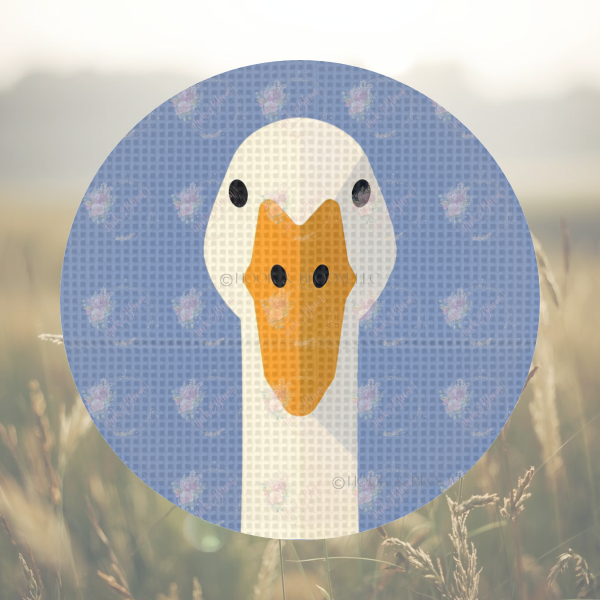 Greta the Goose 4x4 round