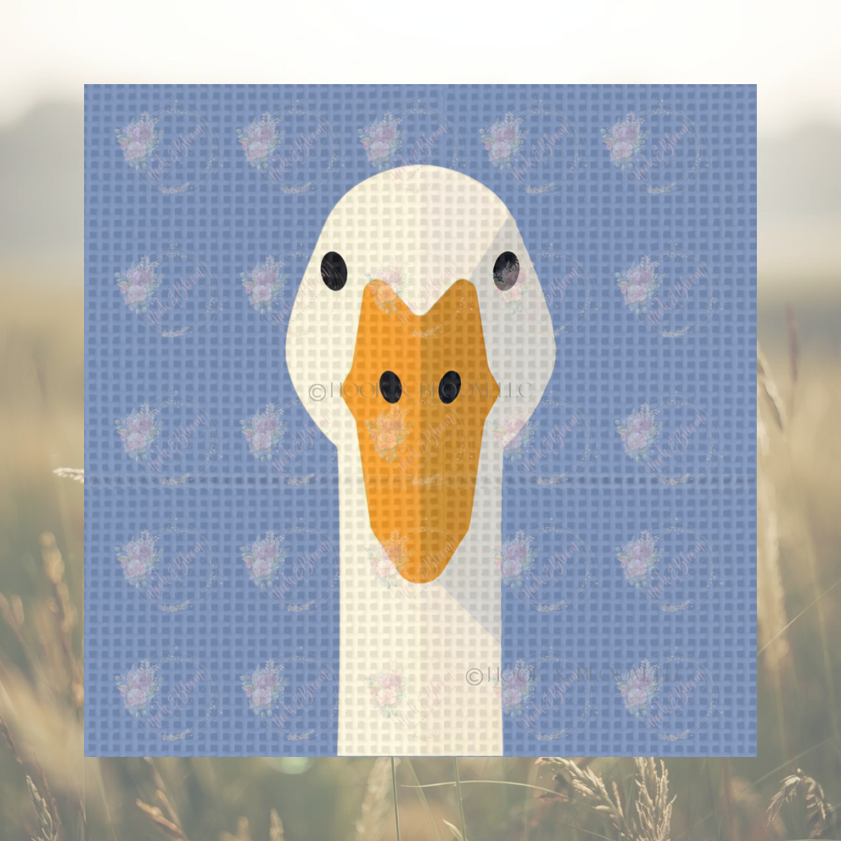 Greta the Goose 4x4 square