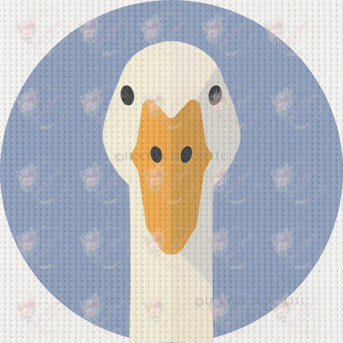 Greta the Goose 4x4 round