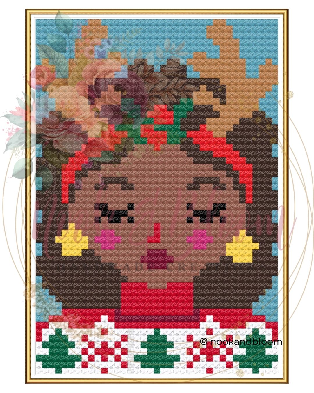 Juniper | The Yuletide Set | 18-Mesh Needlepoint PDF Chart