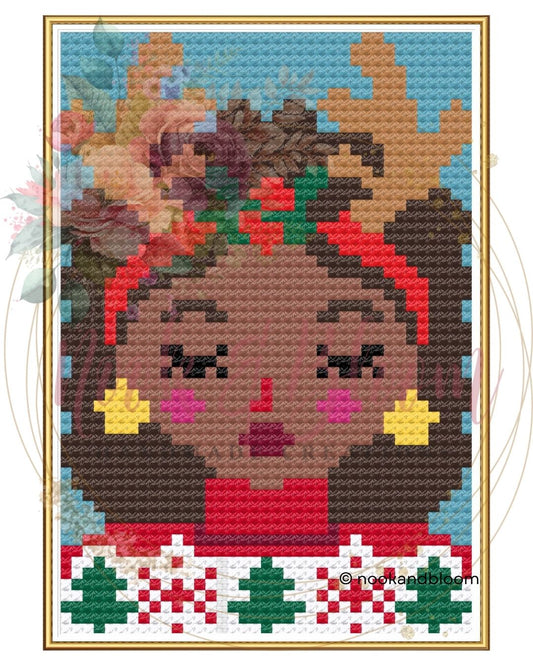 Juniper | The Yuletide Set | 18-Mesh Needlepoint PDF Chart