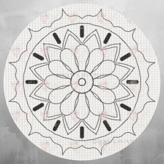 Mandala 3 4x4 round