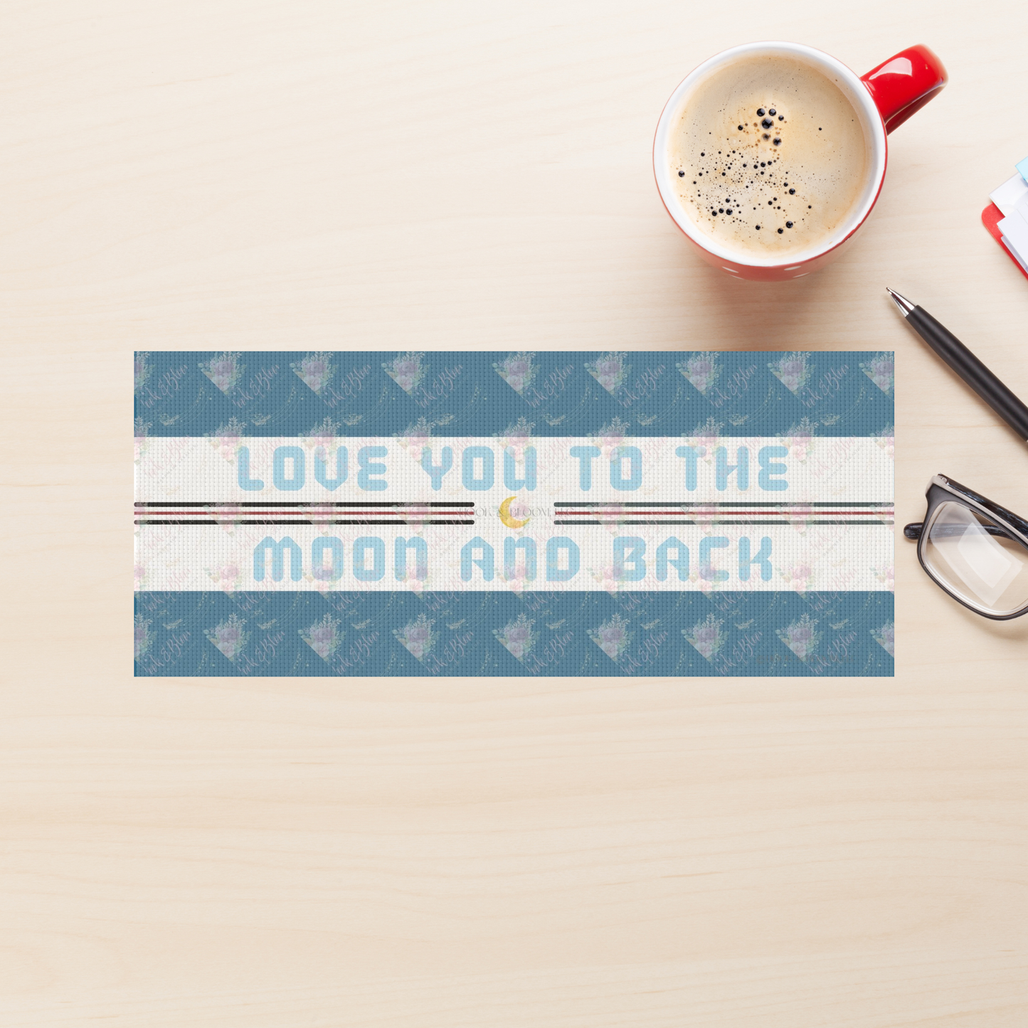 Love You to the Moon and Back 7x3