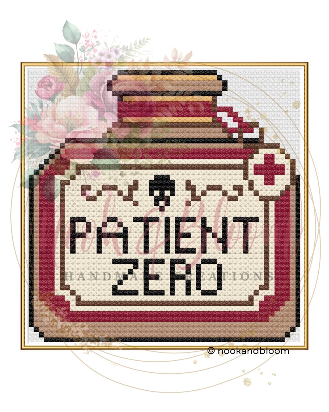 Patient Zero | Taylor Swift Collection | 13-Mesh Needlepoint PDF Chart