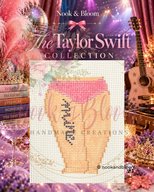Upper Thigh | The Taylor Swift Collection | Hand-Painted Needlepoint Canvas