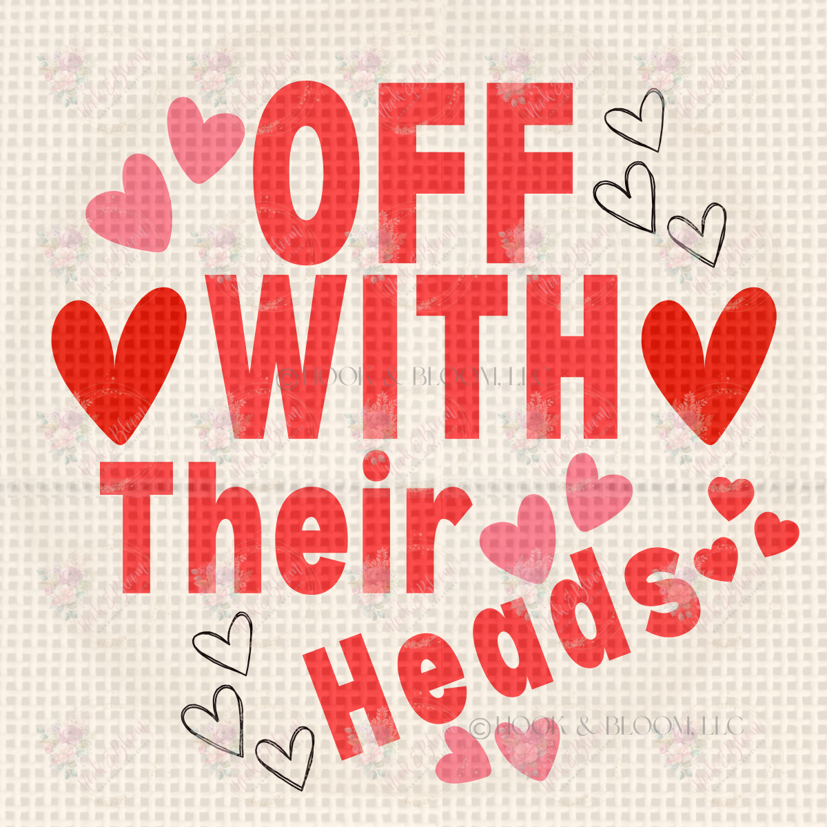 Off with Their Heads 4x4 square