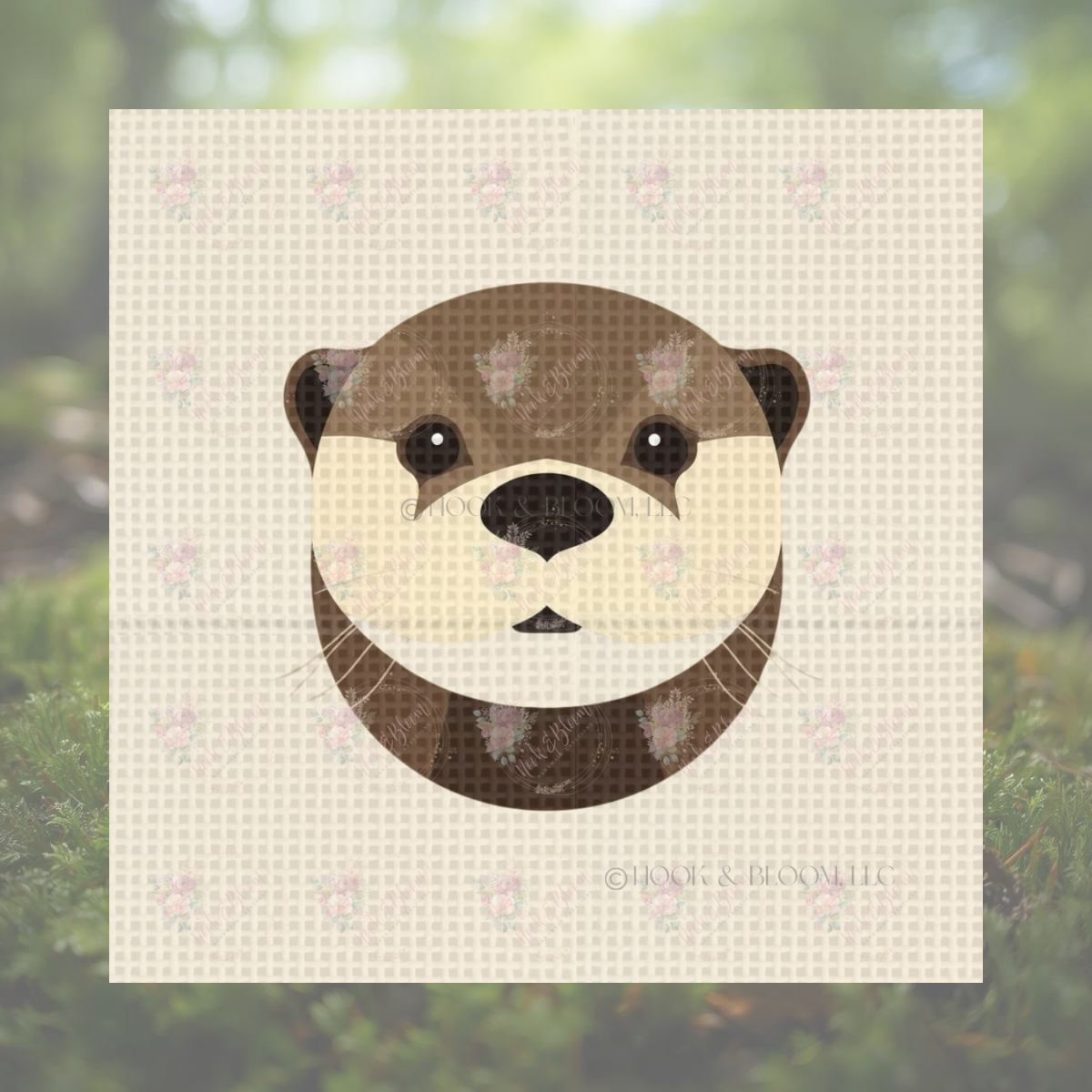 Otis the Otter 4x4 square