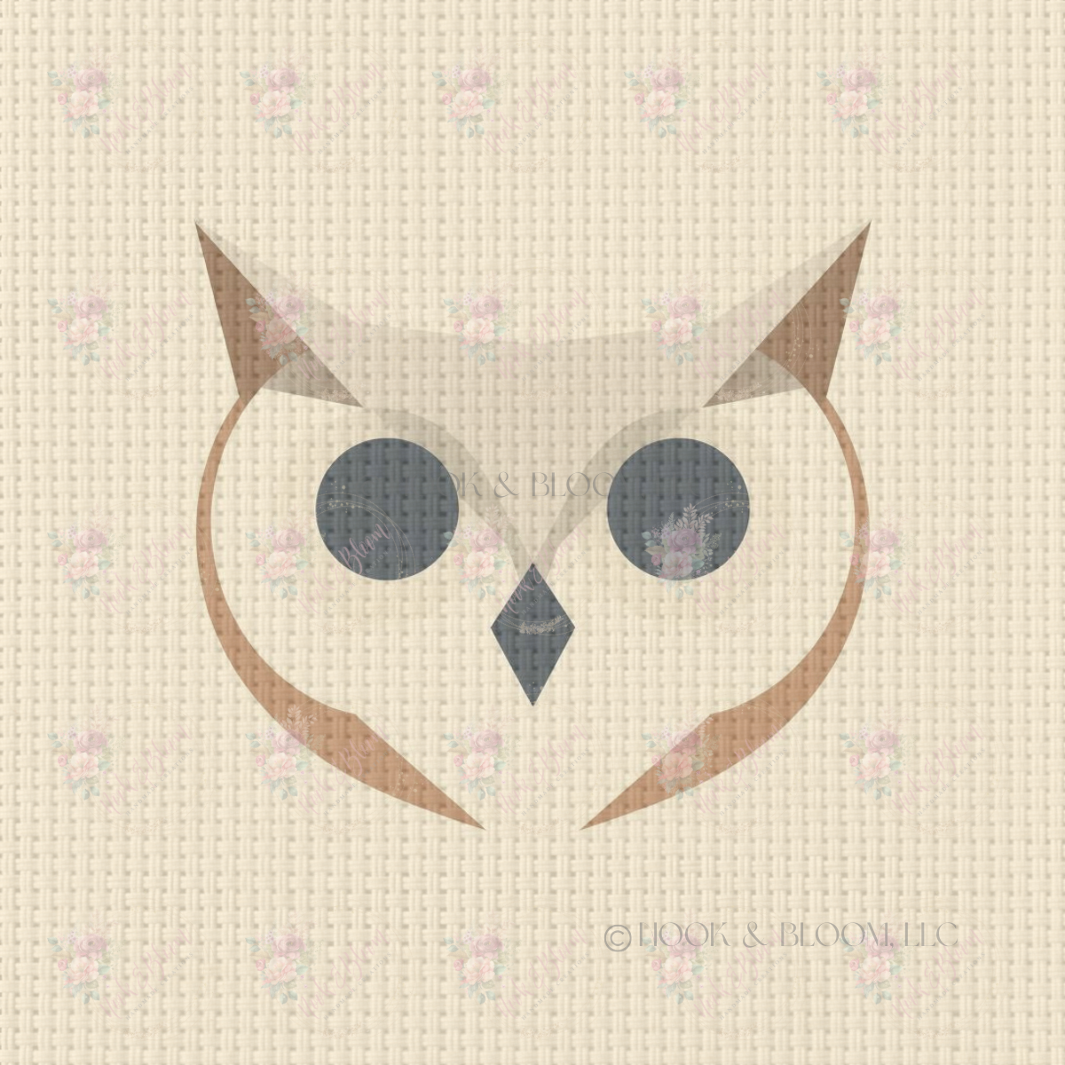 Ophelia the Owl 4x4 square