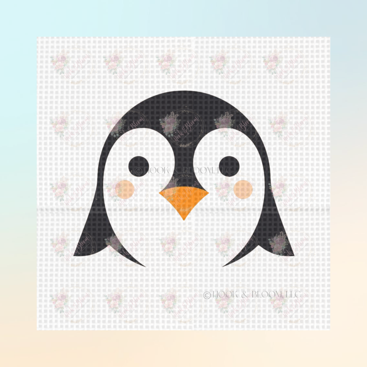 Percy the Penguin 4x4 square