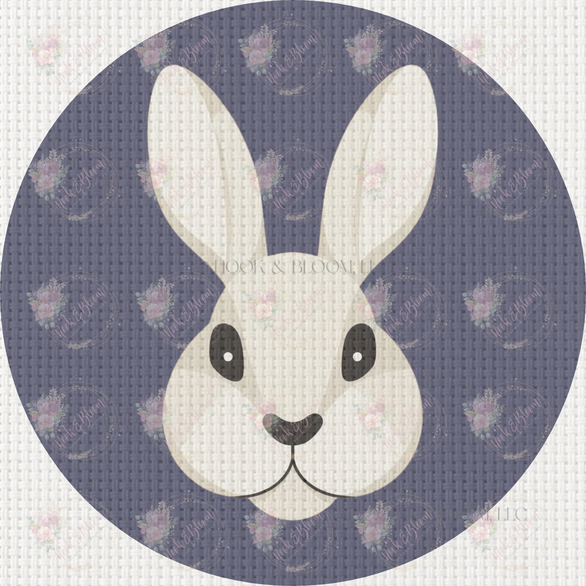 Cleo the Rabbit 4x4 round