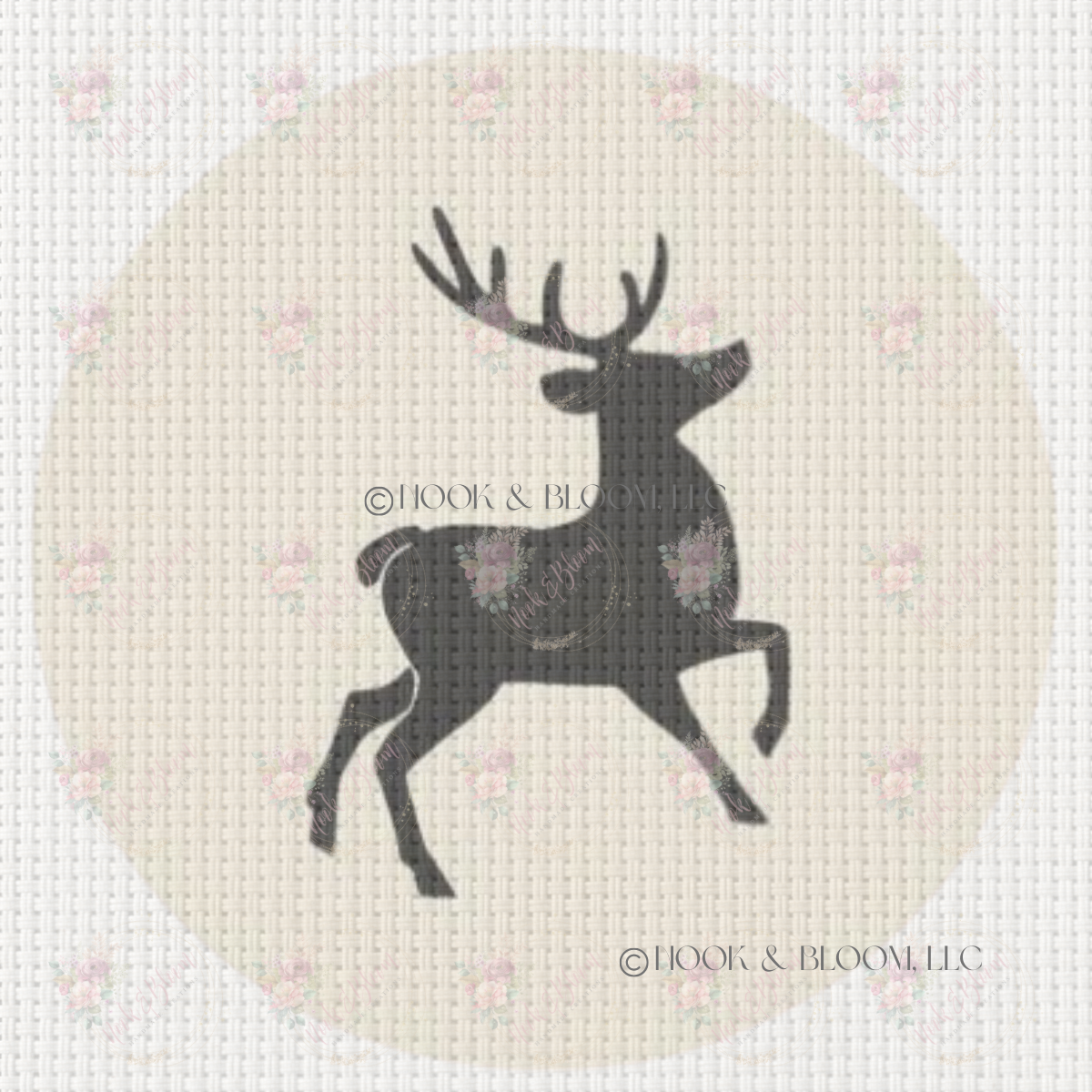 Reindeer 4x4 round
