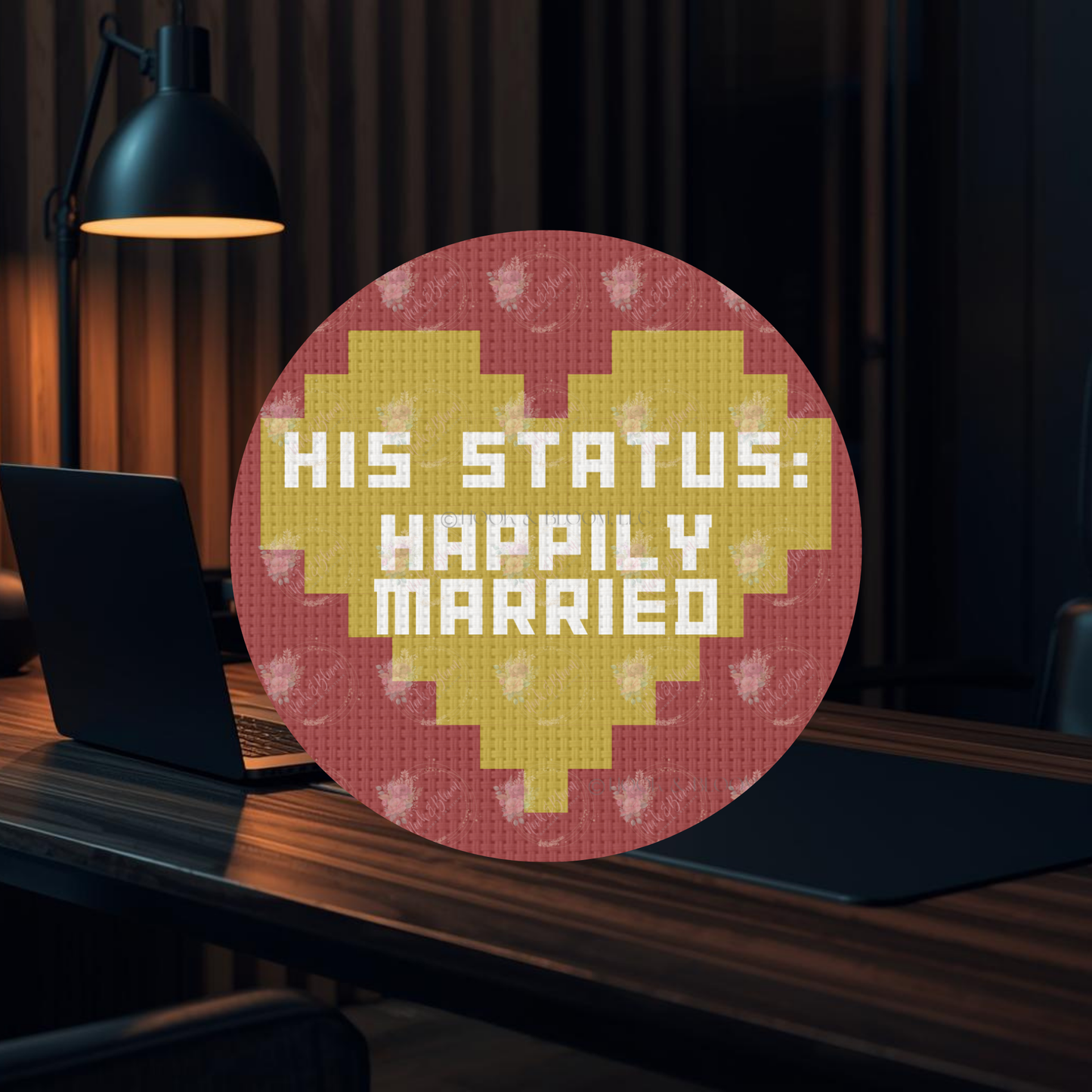 His Status: happily married 4x4 round