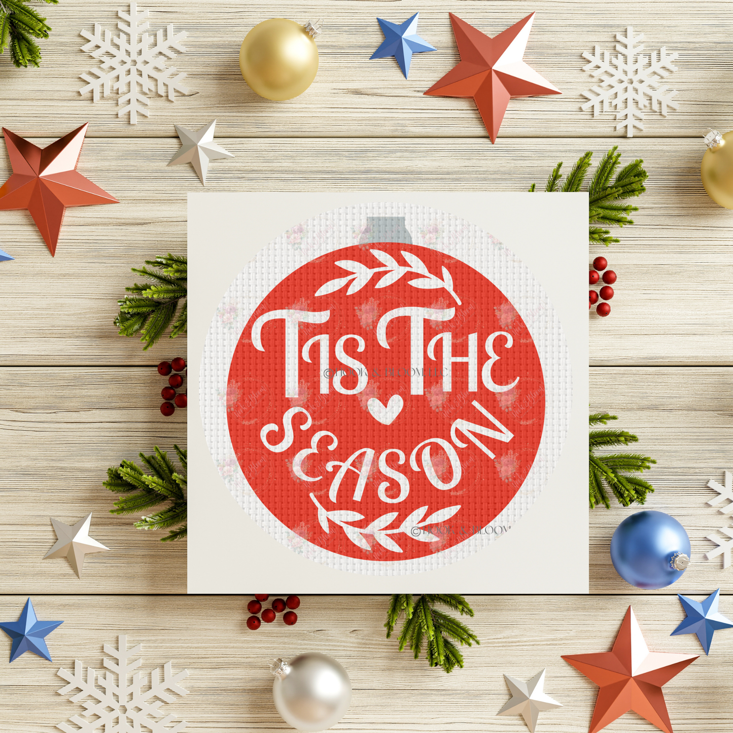 Tis the Season 4x4 round