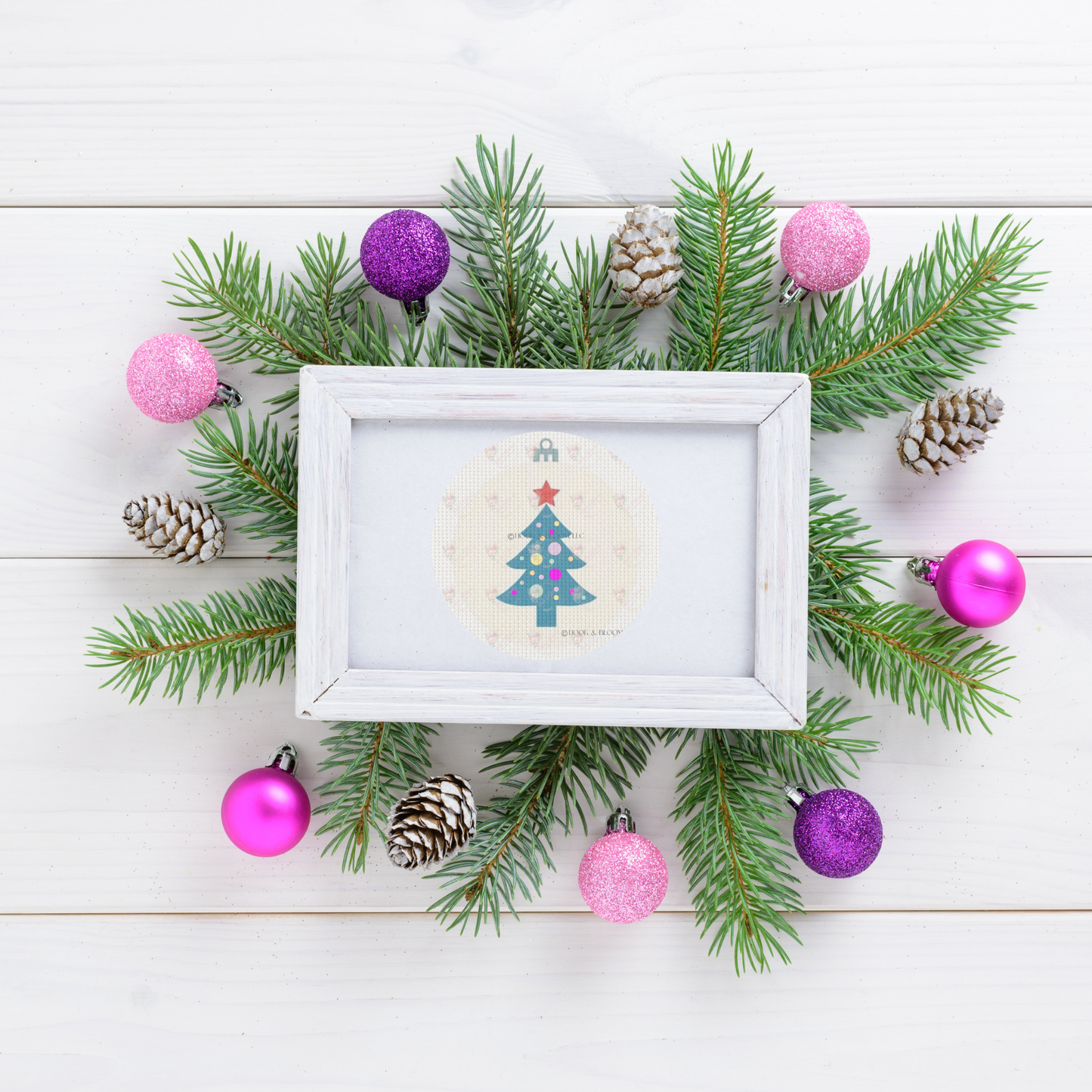 Christmas Tree 4x4 round