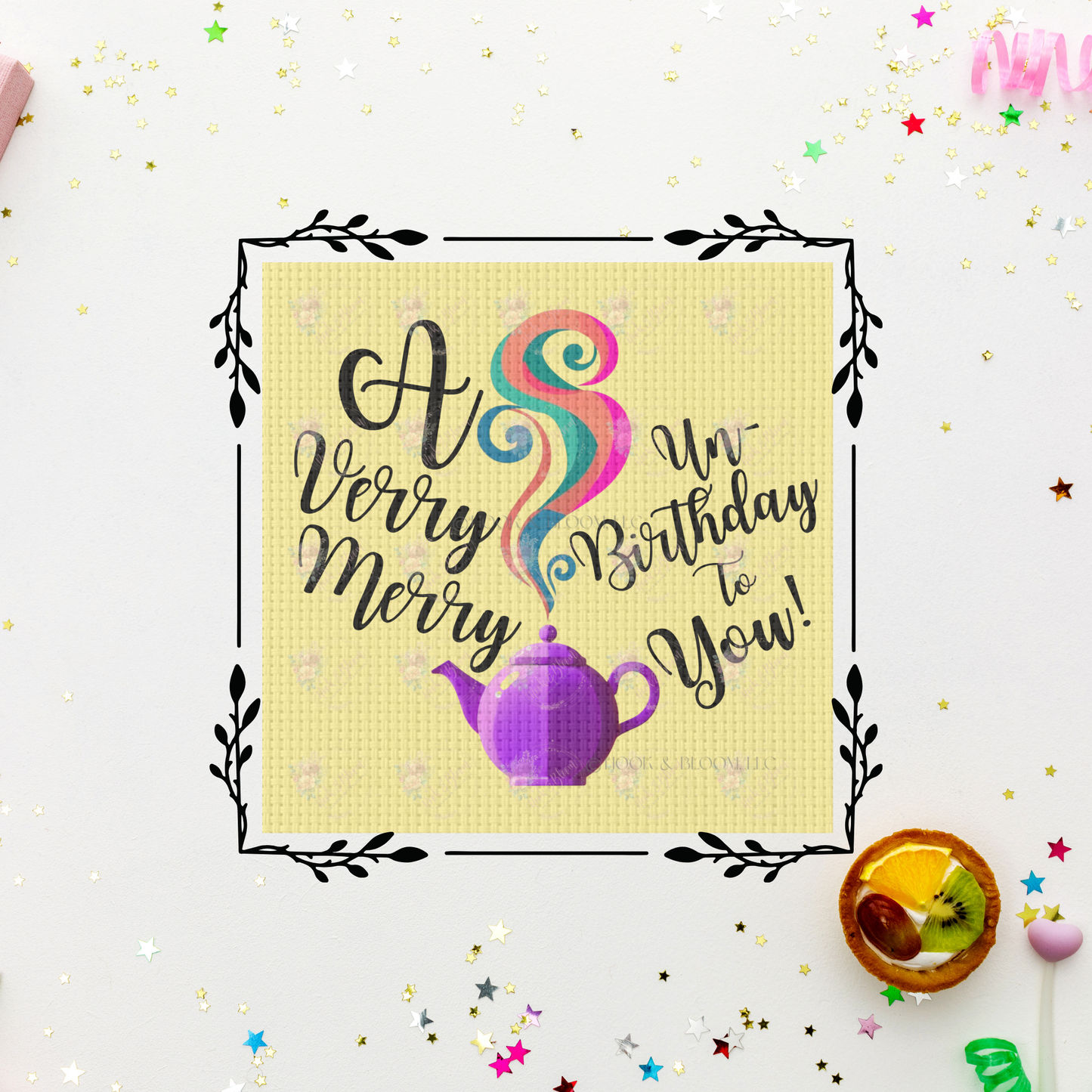 Merry Unbirthday 4x4 square