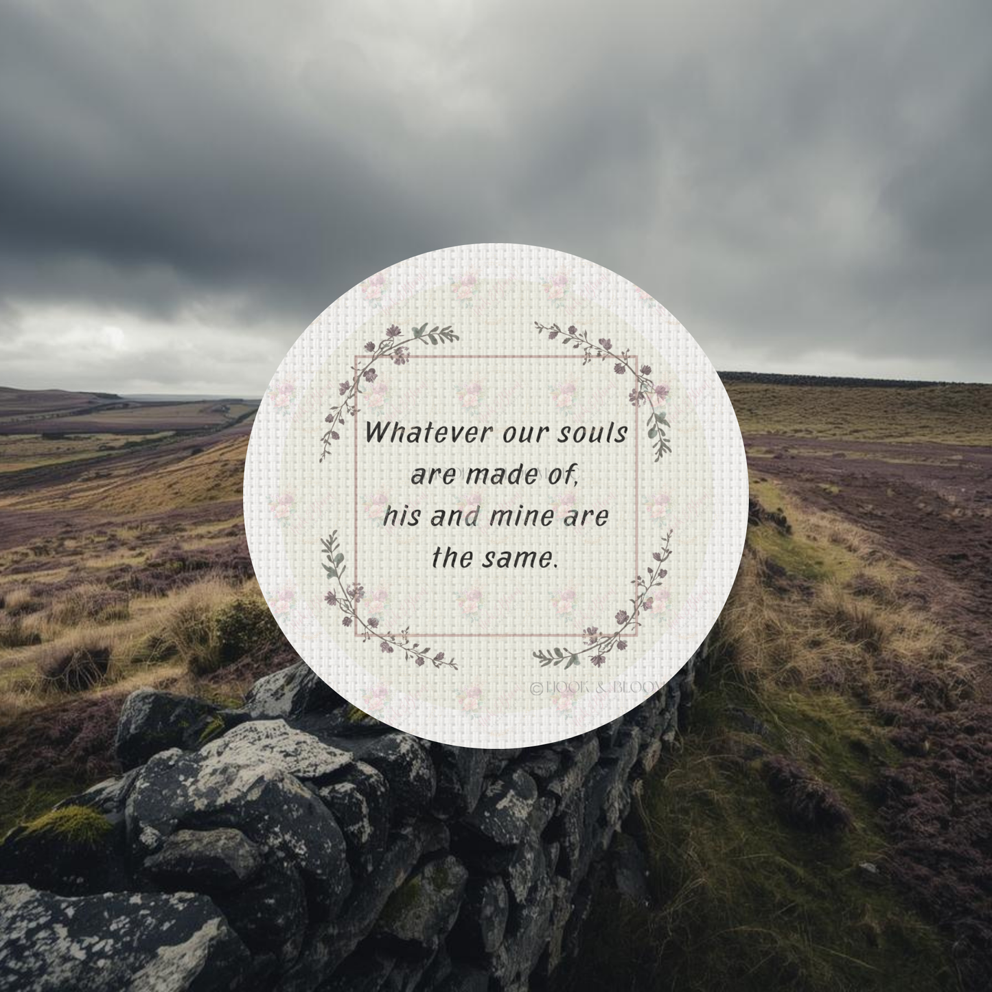 Wuthering Heights 4x4 round