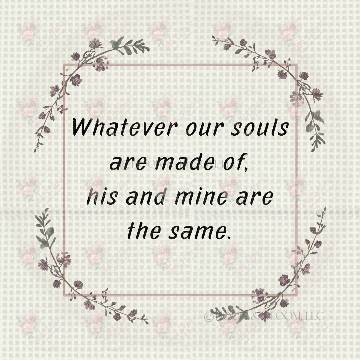 Wuthering Heights 4x4 square