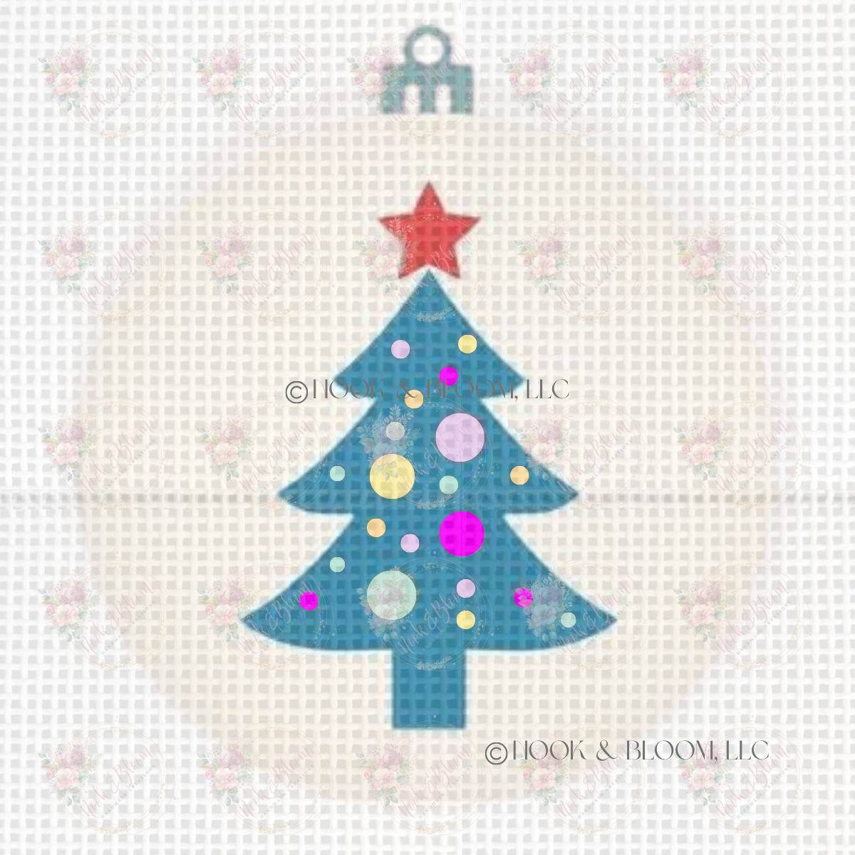 Christmas Tree 4x4 round