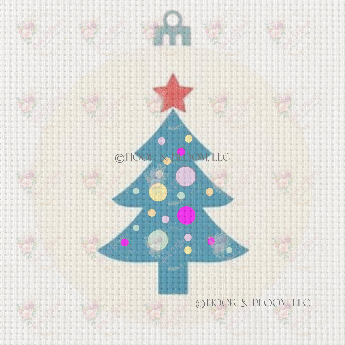 Christmas Tree 4x4 round