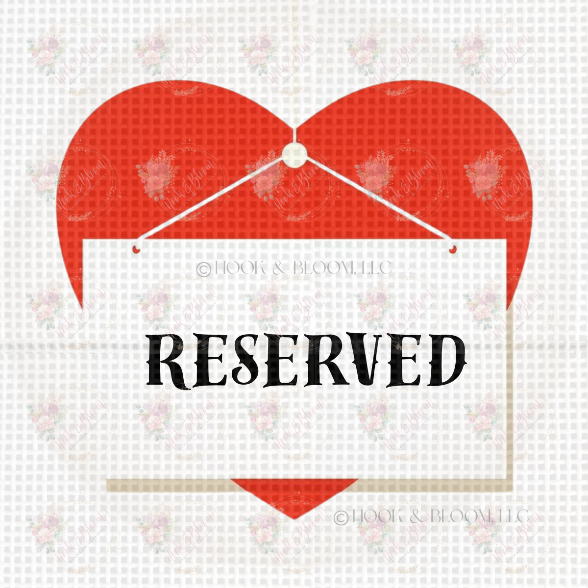 Taylor Swift Sign on Heart 4x4 square